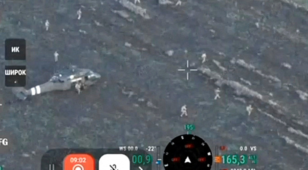 Situace v Pokrovsku se vyhrocuje. Výsadek vrtulníkem jsme zničili, tvrdí Rusové