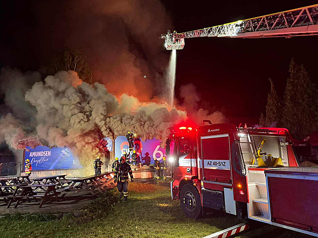 Restaurace na Bílém Kameni vyhořela kvůli technické závadě mrazáku