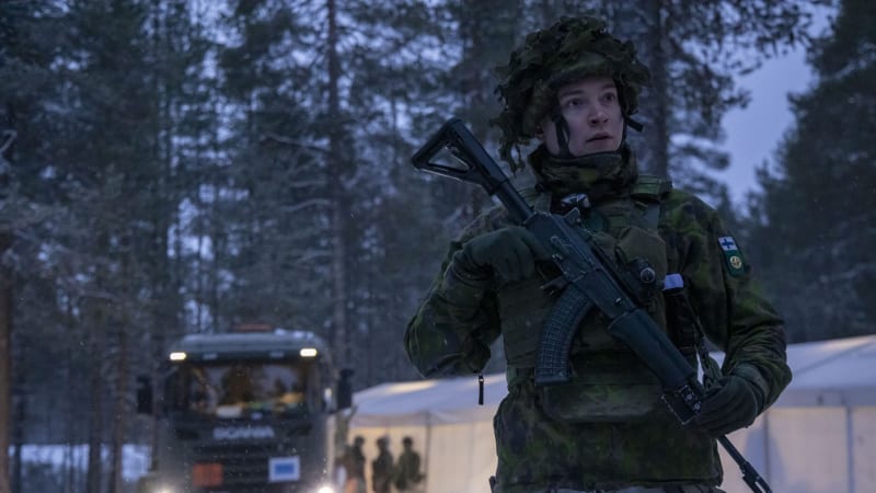 Válka za polárním kruhem. Finové cvičí na boj s Rusy v arktických podmínkách, ukázali video