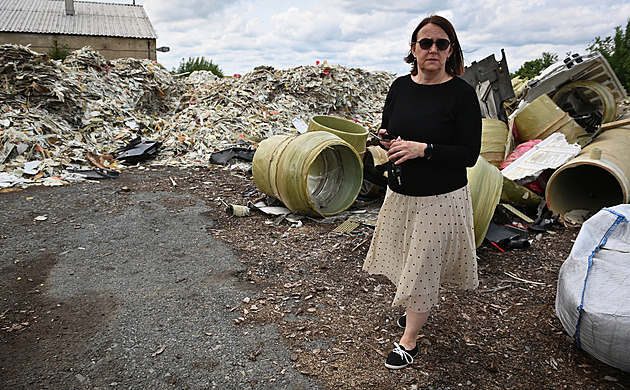Odpadová mafie se spletla, nejsme kraj lidí mdlého rozumu, říká starostka Jiříkova