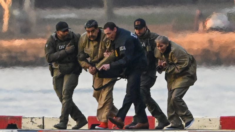 Jsem slušný člověk a stále prezident Venezuely, prohlásil Maduro před soudem v New Yorku