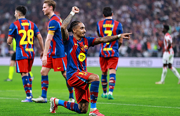 Skvělý Raphinha i kat Sparty. Barcelona je pár dnů před duelem na Slavii ve formě