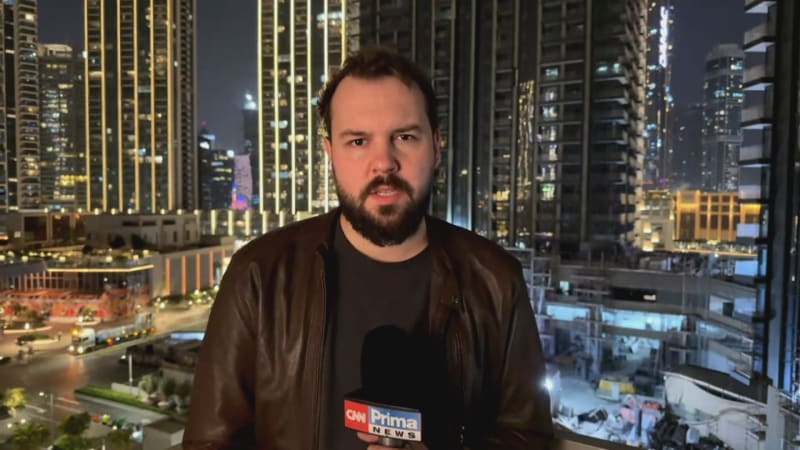EXKLUZIVNĚ z Dubaje: Reportér popsal, jak probíhá raketový útok. Poplach ochromí mobily