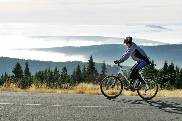 Cyklista havaroval kvůli psovi, letecky ho transportovali do nemocnice
