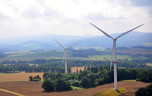 Plán na největší větrný park Česka zkrachoval, podle obce ČEZ nekomunikuje