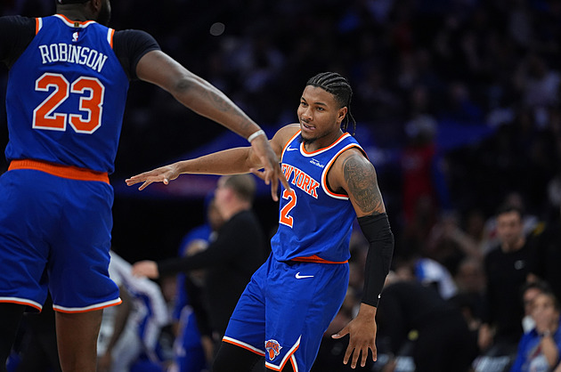 Knicks krutě ukončili další tým. Naházeli rekordní počet trojek, zářil hlavně záskok